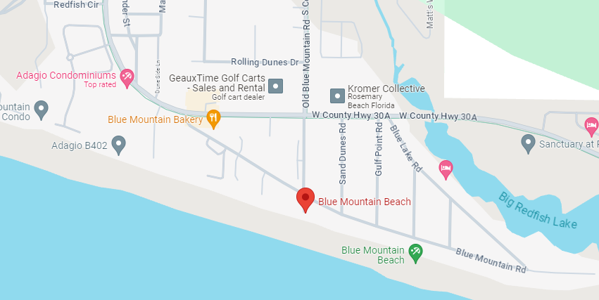 blue mountain beach 